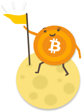 Bitcoin is sitting on the Moon