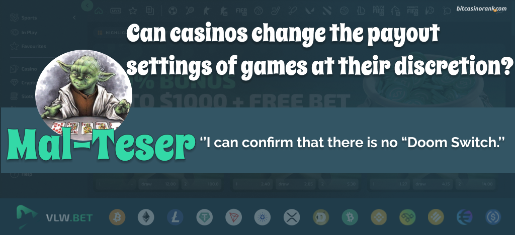 Quotes from casino owner Mal Teser