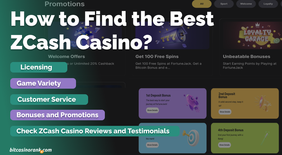 How to Find the Best ZCash Casino