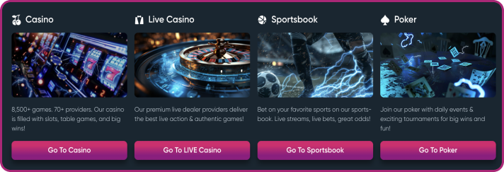 Games selection at Betpaly.io Casino