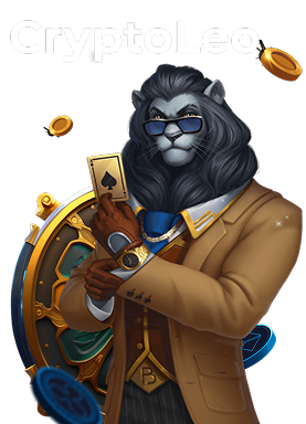 Lion logo of Crypto Leo casino