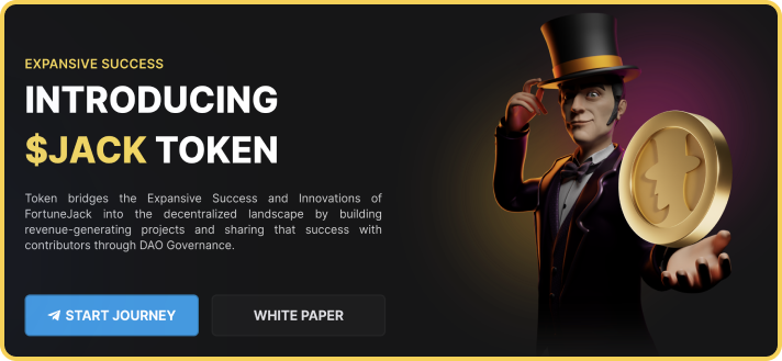 JACK Token at Fortune Jack Casino