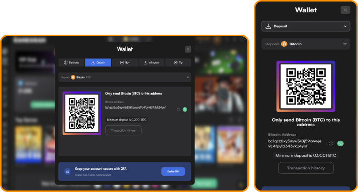 Gamegram Casino Payment Methods