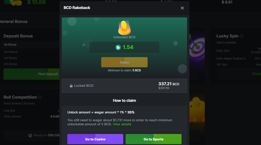Locked BCD in BC.Game