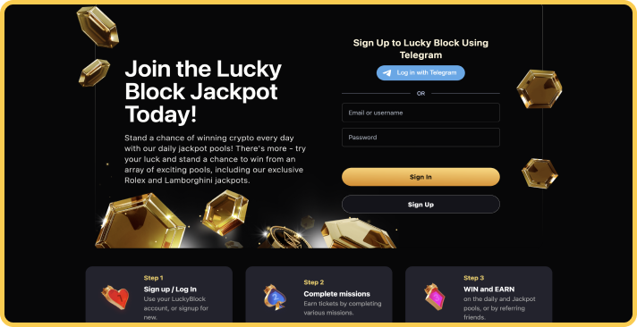 Lucky Block’s Jackpots