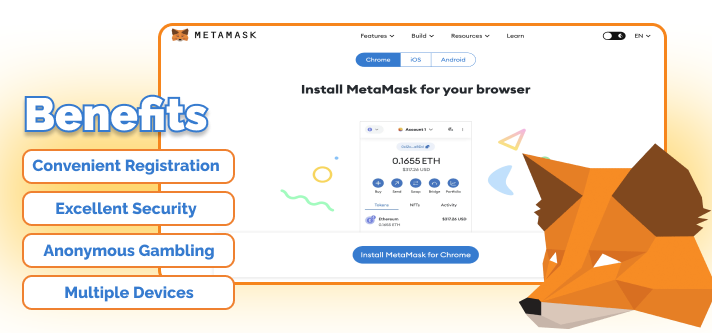 Benefits of Using MetaMask for Online Gambling