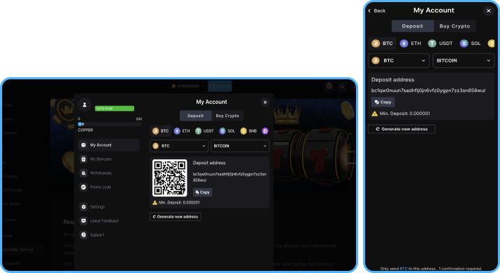 Niyvi Casino Payment Methods