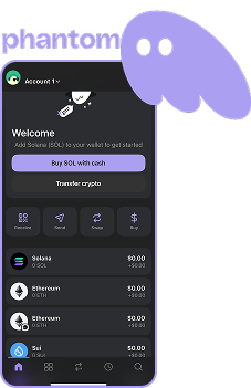 Logo of Phantom Wallet