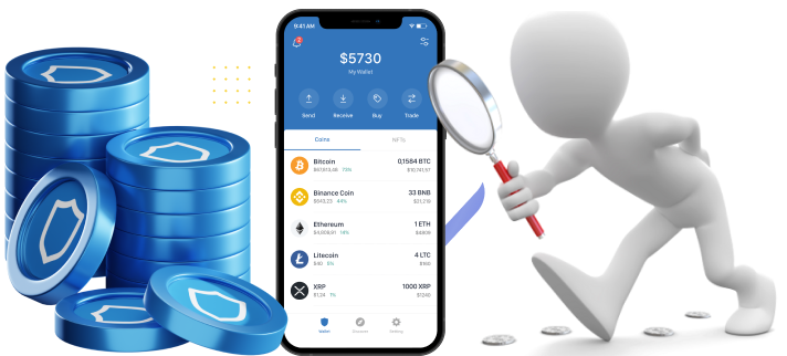Trust Wallet mobile app