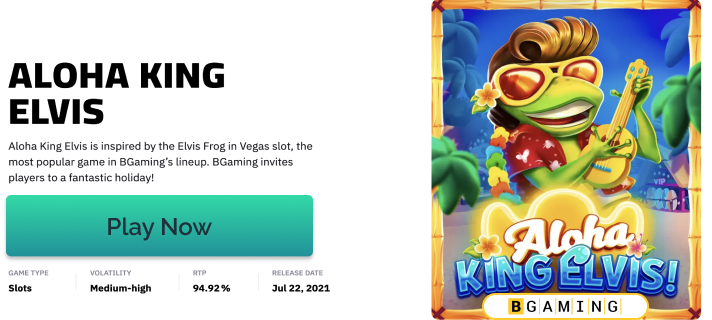 Aloha! King Elvis by Bigaming