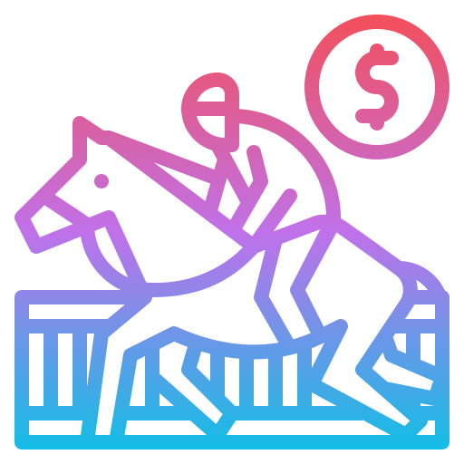 Horse Racing Betting Icon in Online Casino