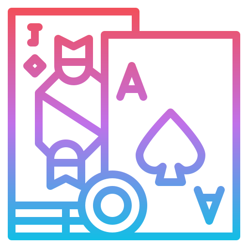 Blackjack icon in online casino