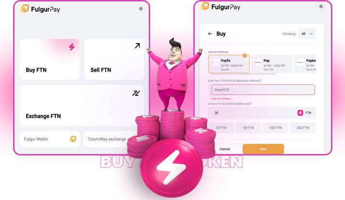 Buy Fasttoken with FulgurWallet