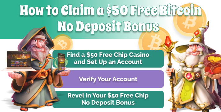 How to Claim a $50 Free Bitcoin No Deposit Bonus