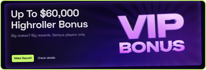 High Roller Bonus at Immerion Casino