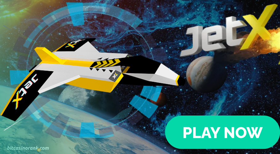 Banner for crash game JetX