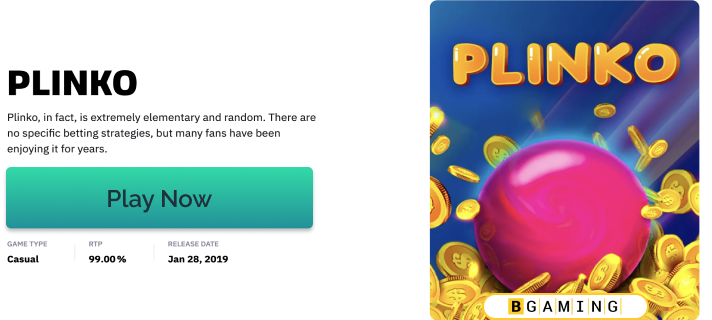 Plinko by BGaming