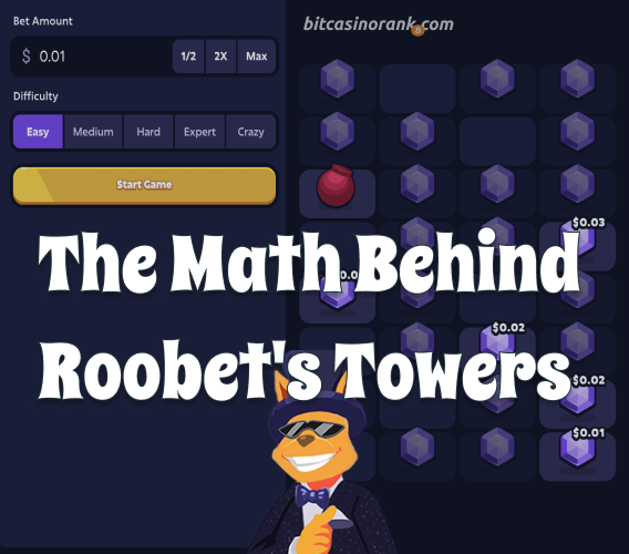Banner for Roobet's Towers