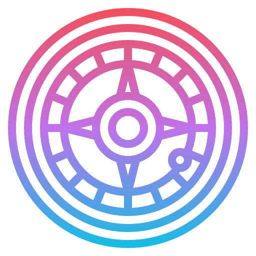 Roulette icon in online casino