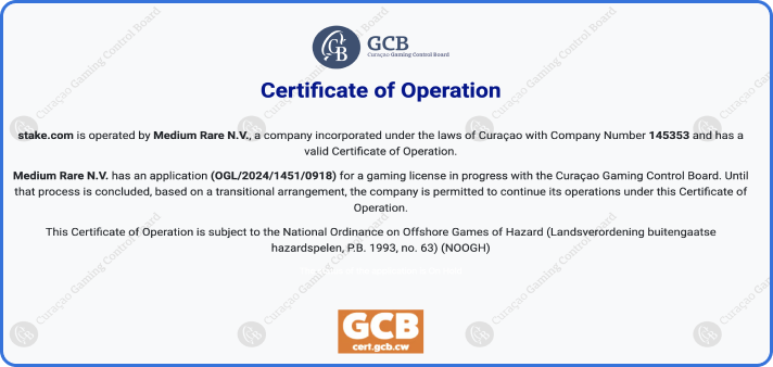 Srakle Caino License GCB
