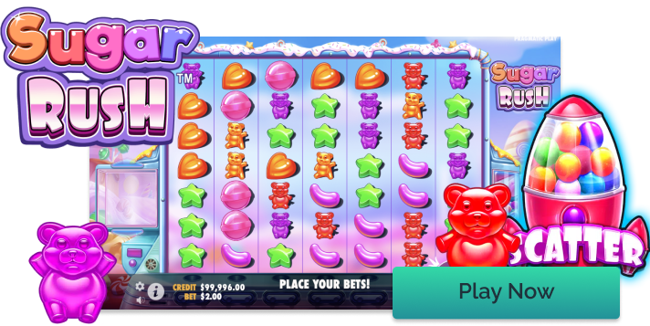 Sugar Rush slot from Pragmatic Play gaming provider