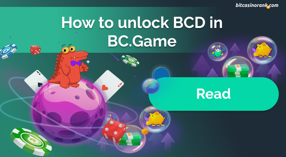 How to unlock BCD in BC.Game