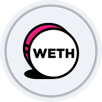 Wrapped Ethereum logo
