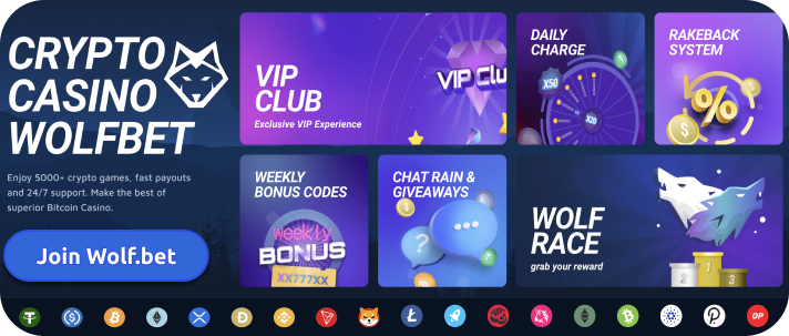 WolfBet Casino Banner