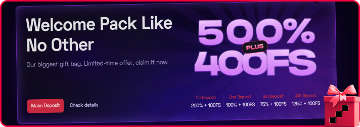 Welcome Pack at Ybets Casino